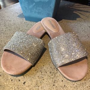Jeffrey Campbell Stella Sparkle Rhinestone Flates